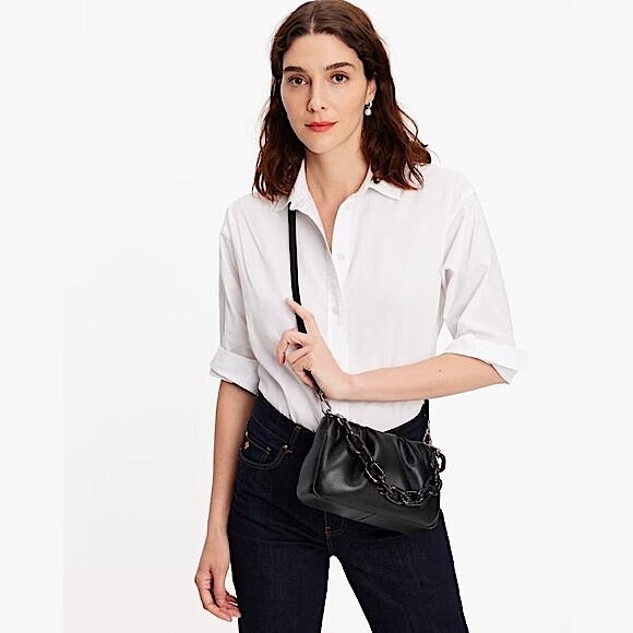 Kate Spade Souffle Crossbody In Black - Picture 11 of 11